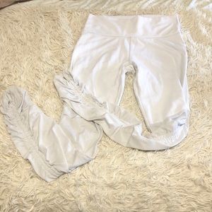 Fabletics white leggings